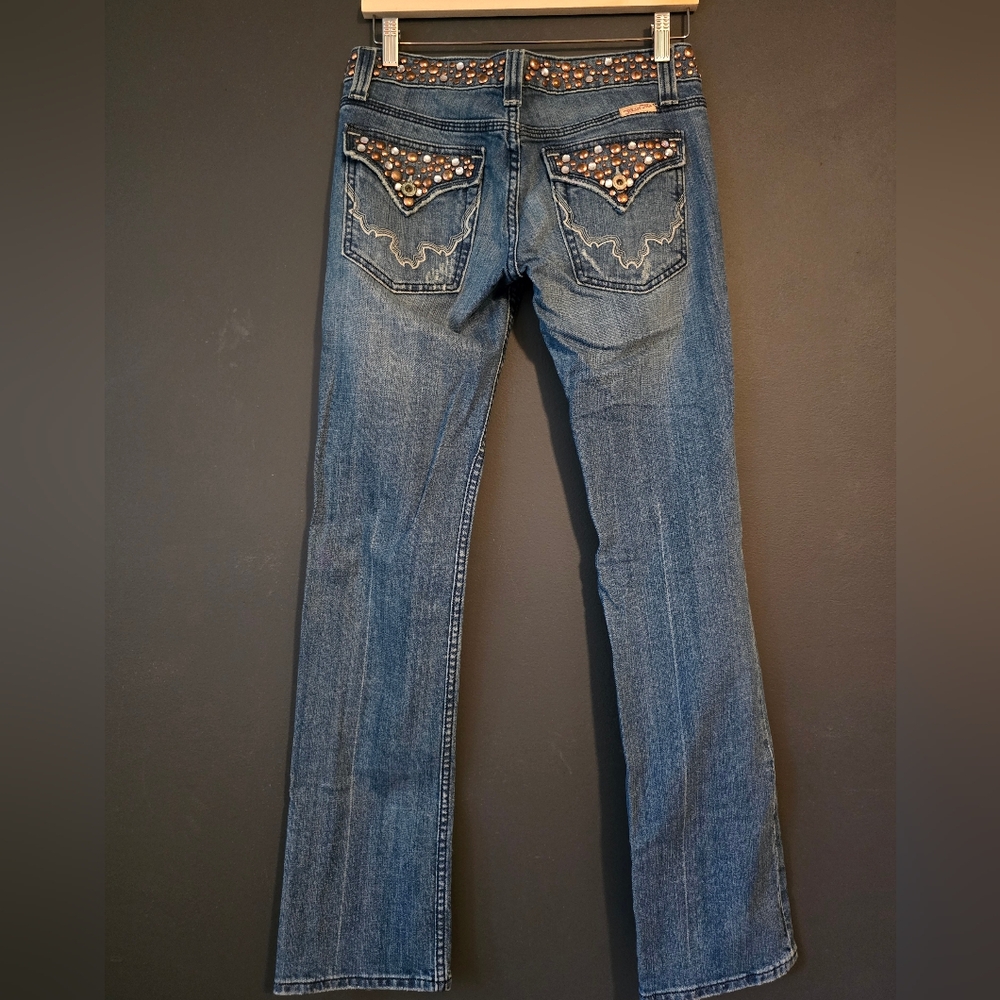 Embellished Blue Women's Jeans